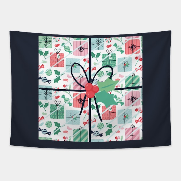 Holiday Gift Tapestry by Things2followuhome