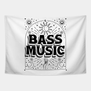 BASS MUSIC  - Mystic (black) Tapestry