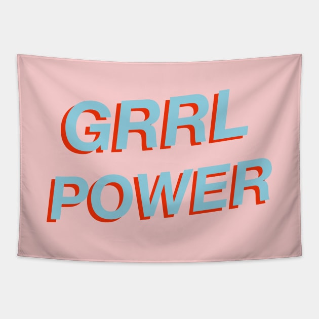 Grrl Power! Tapestry by SoCalDreamin