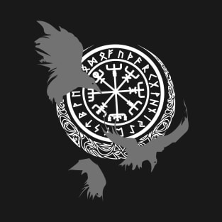 Viking Runes - Odins Ravens - Norse Mythology T-Shirt