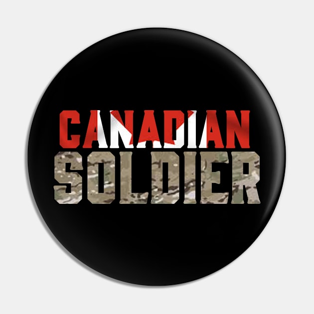 Canadian Soldier Pin by Proway Design