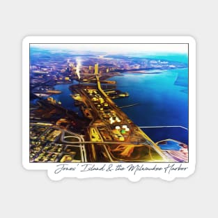 Jones Island Smokestack • Milwaukee, WI Magnet