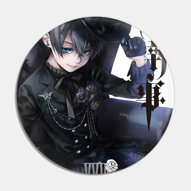 Ciel Phantomhive Kuroshitsuji Black Butler Anime Manga Pin for Sale by  maknaeae