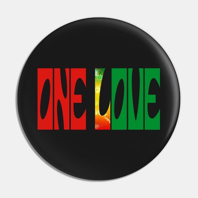 Reggae Love Pin by almosthome