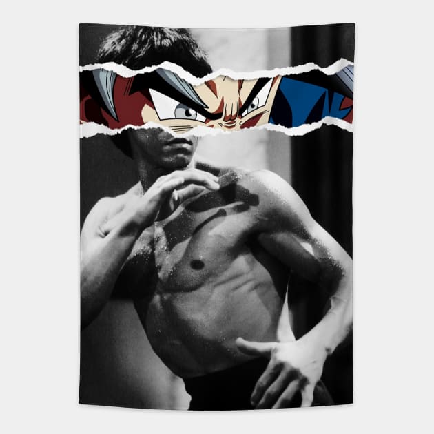 Goku Lee Tapestry by Sheriken