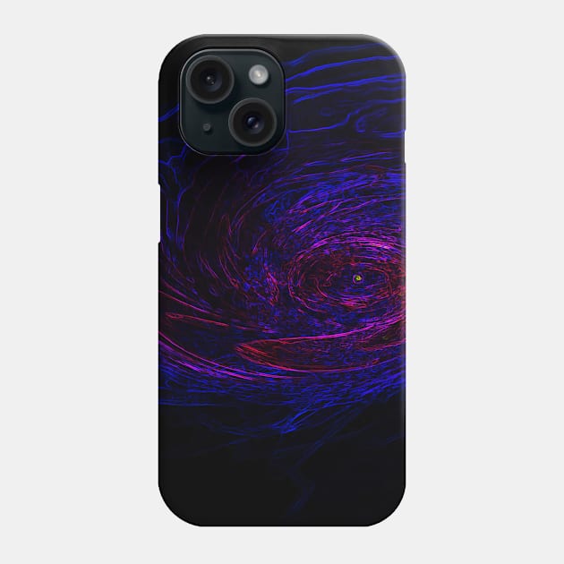 Black Panther Art - Glowing Edges 298 Phone Case by The Black Panther