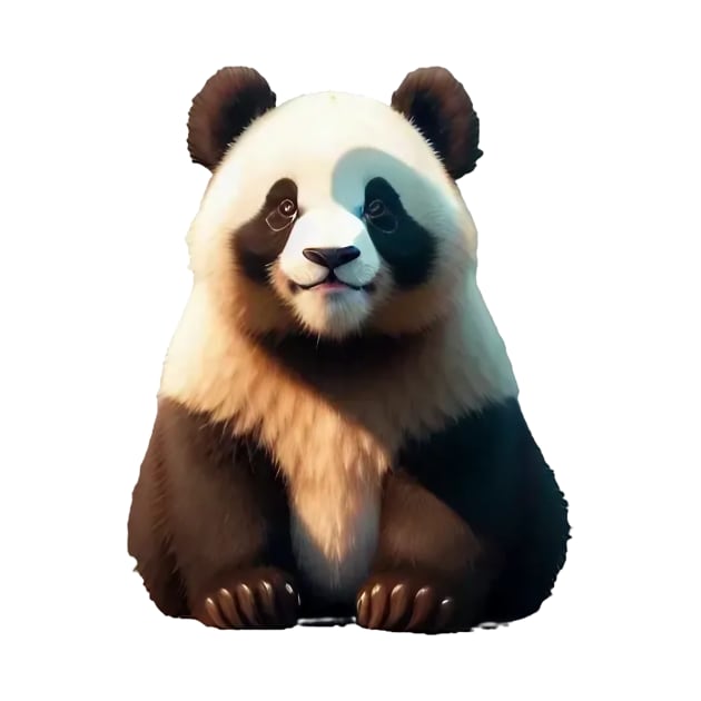 Just a Smily Baby Panda 3 by Dmytro