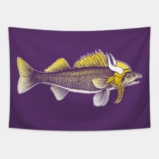 Minnesota Walleye Tapestry