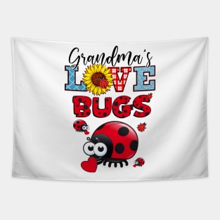 Grandma Love Bugs Tapestry