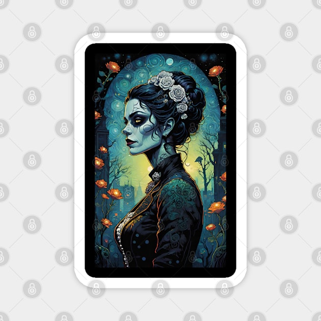 Frankensteins Bride 3 Magnet by Grave Digs