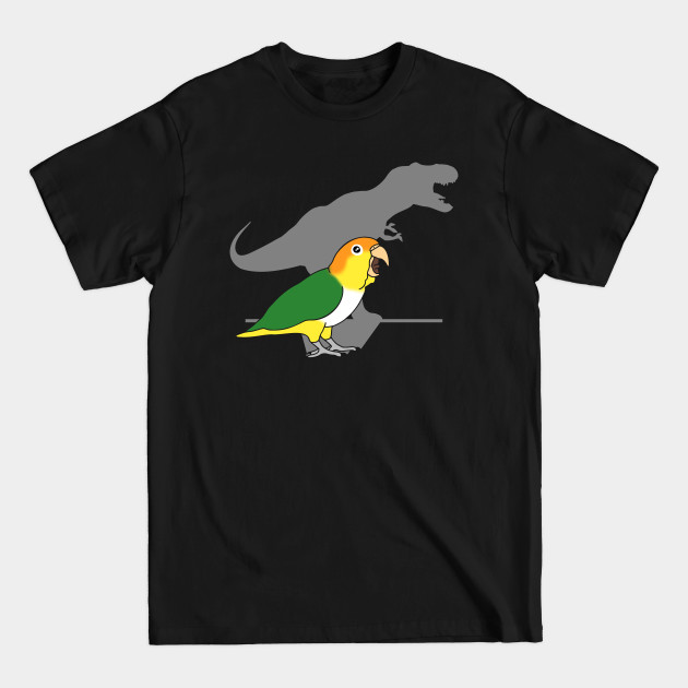 t-rex white bellied caique - Birb Memes - T-Shirt