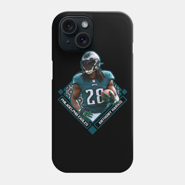 ANTHONY HARRIS PHILADELPHIA EAGLES Phone Case by hackercyberattackactivity