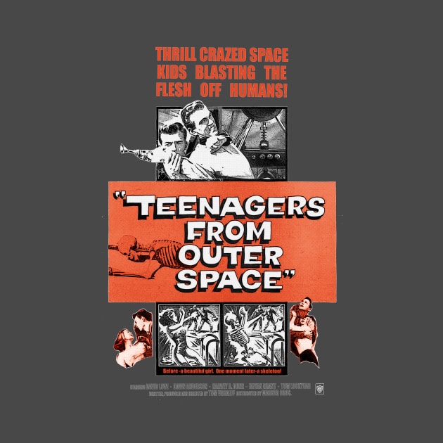 Teenagers From Outer Space by smallbrushes