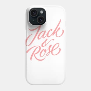 Jack & Rose (pink) Phone Case