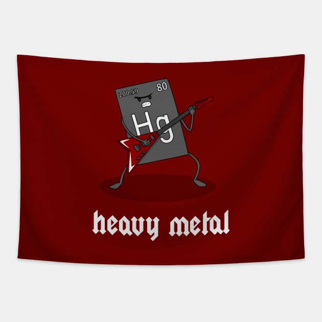 Heavy Metal Tapestry by Mongedraws