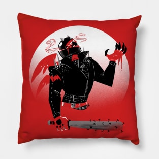 Asphalt The Biker Demon Pillow