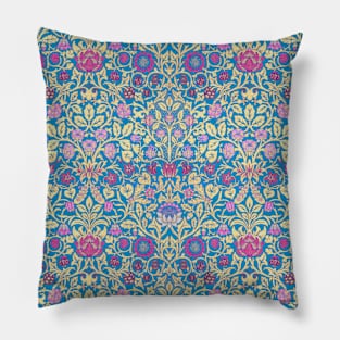 Violet and Columbine Pattern Pillow