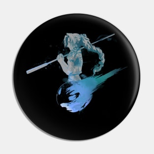 Final Fantasy Aerith COLOR Pin