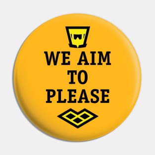 We A.I.M to please Pin