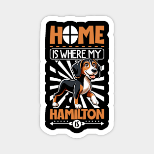 Home is with my Hamilton Hound Magnet