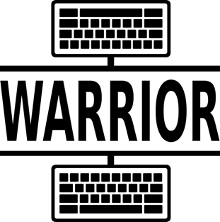 Keyboard Warrior (black) Magnet