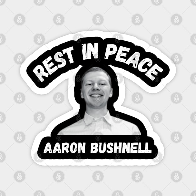 Rest In Peace Aaron Bushnell Magnet by Mojakolane