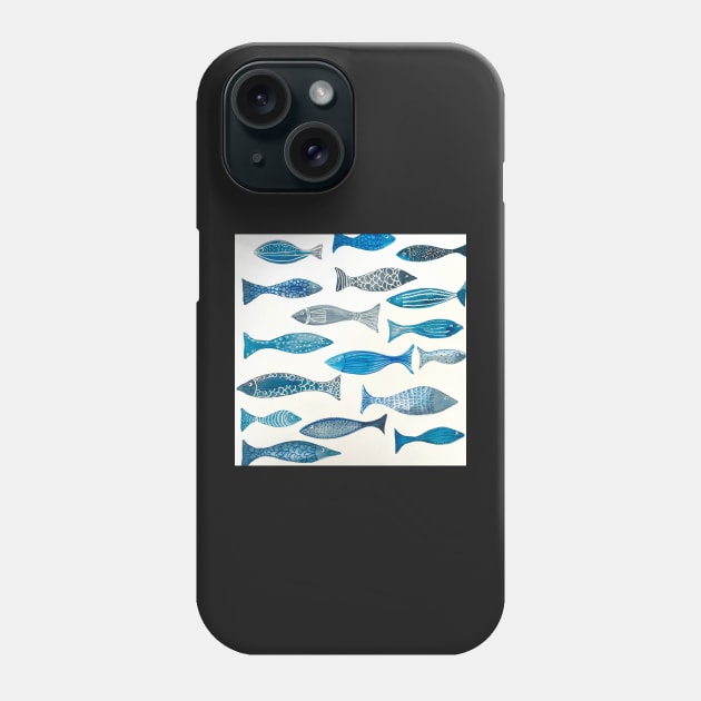 Fishy Phone Case by MyCraftyNell