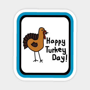 Turkey for Thanksgiving Magnet