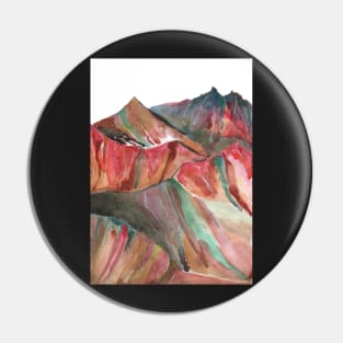 Rainbow Mountain Pin