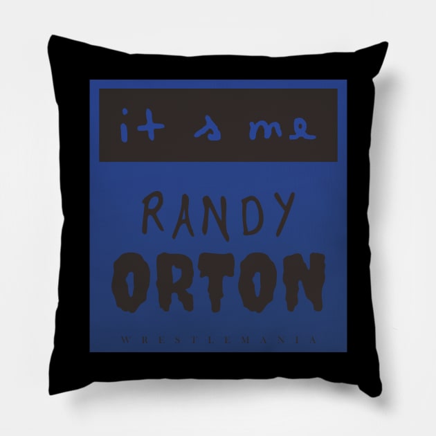 RANDY ORTON Pillow by Kevindoa