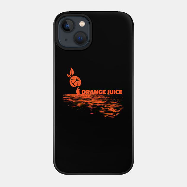 Drop of Zesty Orange juice - Orange - Phone Case