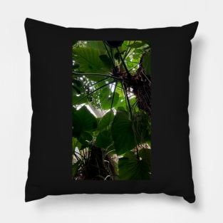 green leaves Pillow