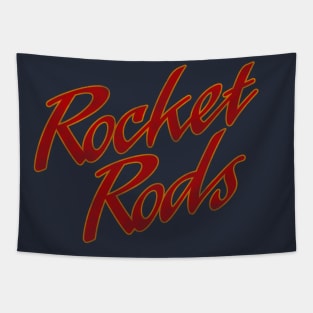 Rocket Rods Vintage Tapestry