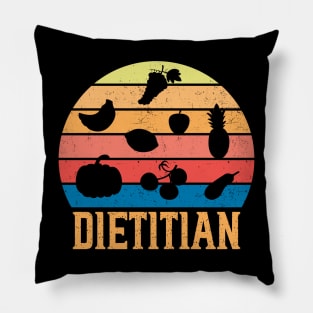 Retro Dietitian Pillow