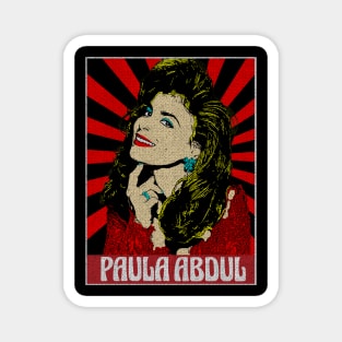 Paula Abdul Pop Art Style Magnet