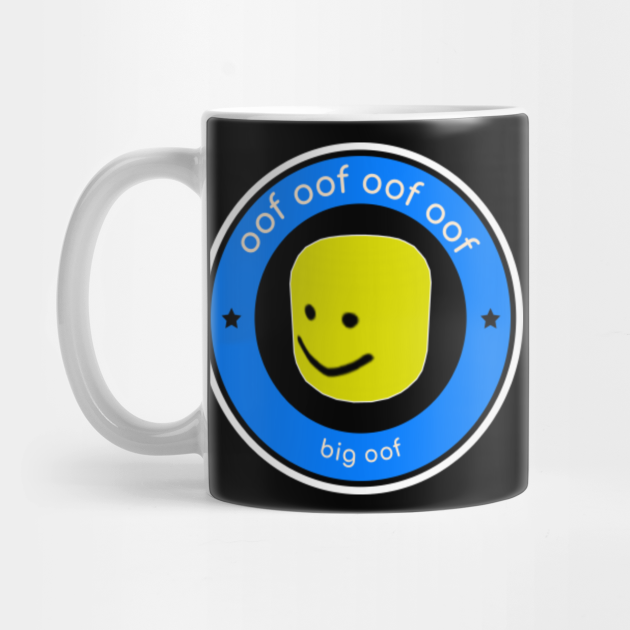 Roblox Big Head Big Oof Noob Meme Roblox Mug Teepublic - roblox oof noob head meme roblox tank top teepublic