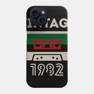 Vintage Cassette Tape - 1982 Phone Case