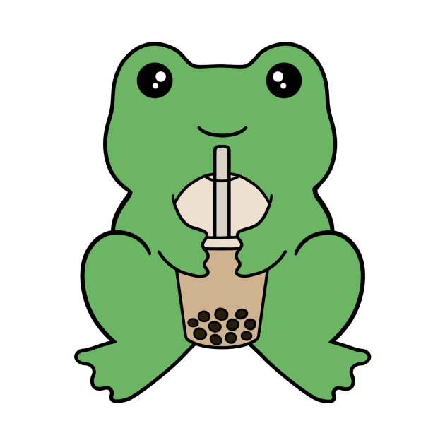 Frog Bubble Tea by BiscuitSnack