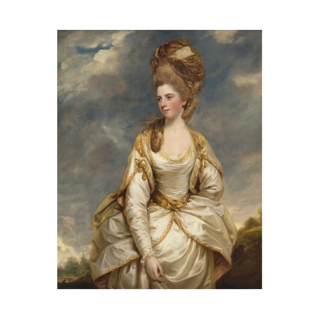 Sarah Campbell by Joshua Reynolds by Classic Art Stall