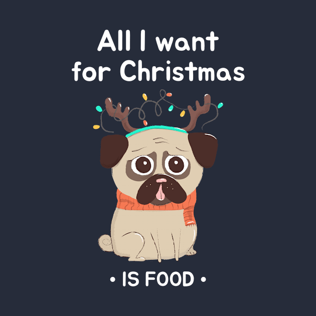 All I want for Christmas is Food by B-awesome Store