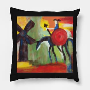 Don Quijote and the Windmill Pillow