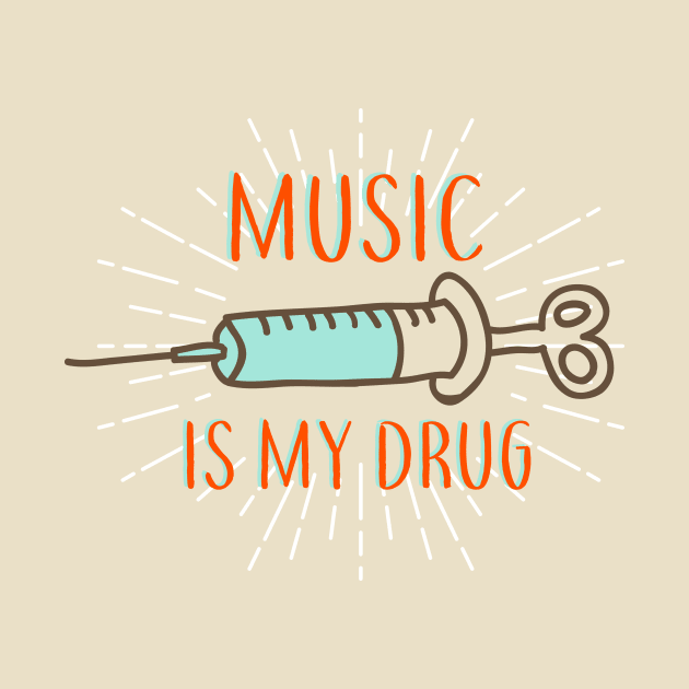 Music is my drug by Lazarino