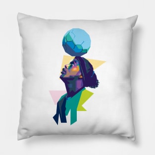 Ronaldinho in WPAP V2 Pillow