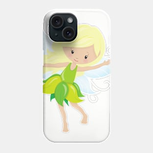 Cute Fairy, Blonde Hair, Magic Fairy, Forest Fairy Phone Case