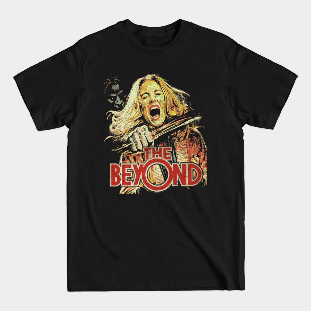 Retro The Beyond Fulci Cult Classic Horror Fan Art - 80s Movies - T-Shirt