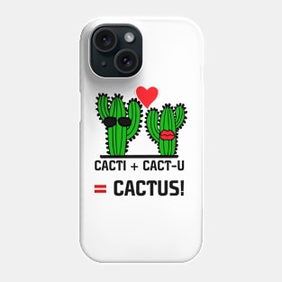 VALENTINE'S DAY - CACTUS LOVE - FEBRUARY - CARDS Phone Case