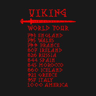 Viking World Tour Sword T-Shirt