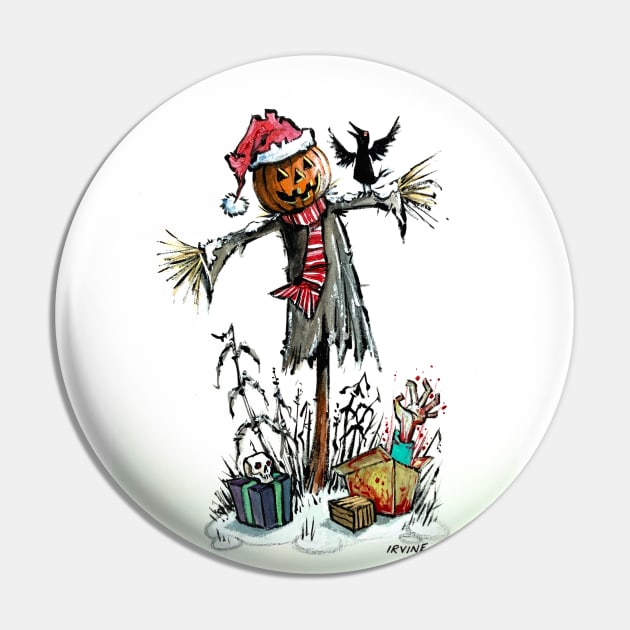 Festive in the Field Pin by GnarledBranch