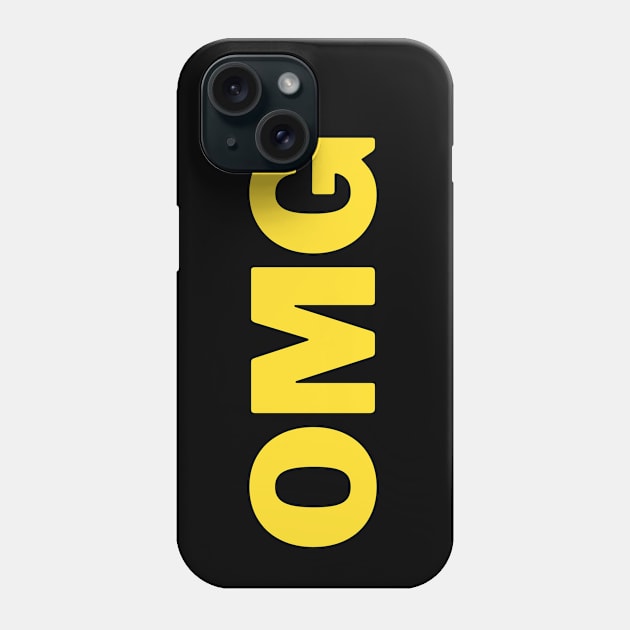 OMG Phone Case by PlayfulPeepsClub