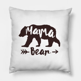 Mama Bear Vintage Pillow